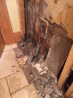 finding a leak dungannon