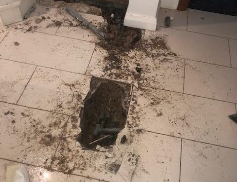 Lost Pressure due to leak