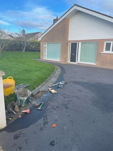 Driveway leak in Bangor