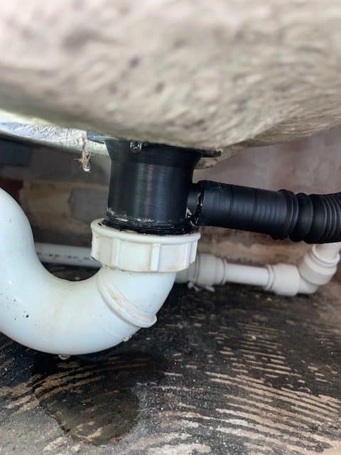 Bath waste leak belfast