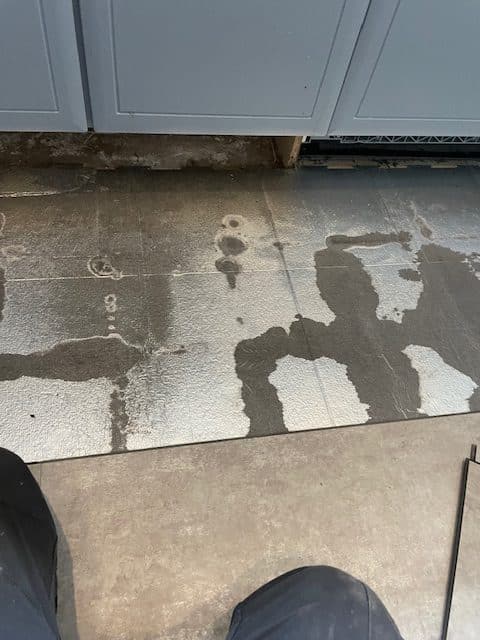 Strandtown Kitchen Leak