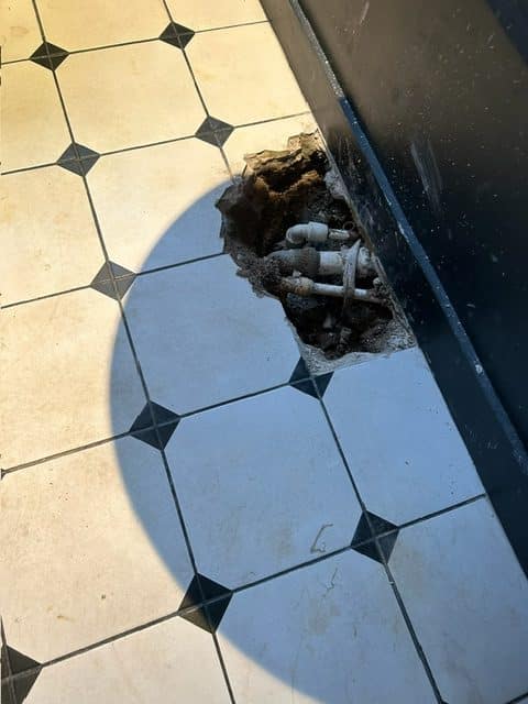 Wash Basin Leak Detection NI