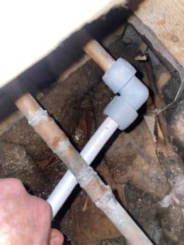 Leak Detection and Repair of Failed Polyplumb Fitting in Ballybeen