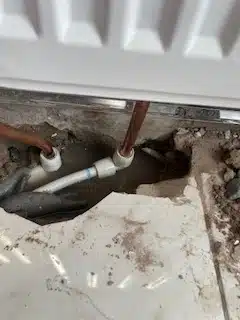 Leak Under Living Room Floor