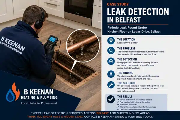 Leak Detection Ladas Drive Belfast