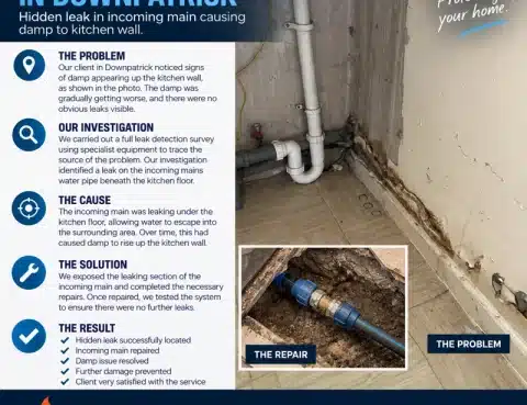 Leak detection Downpatrick